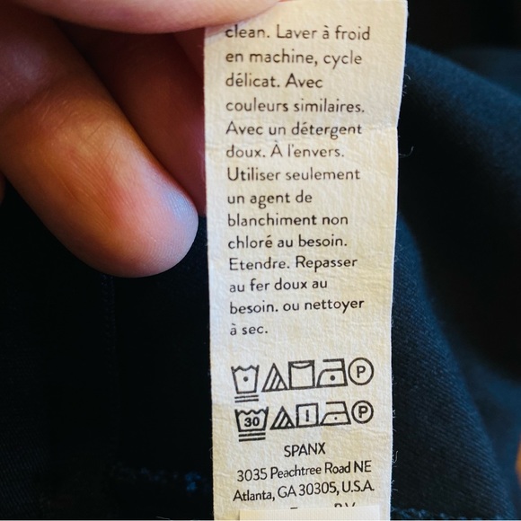 SPANX Polished Kick Flare Black Shaping Crop Pants Size 2X Tall NWT - Picture 15 of 15